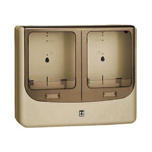 電力量計ボックス(バイザー付)ベージュ WPN-3WJ-Z 3個価格 未来工業(MIRAI) WPN-3WJ-Z