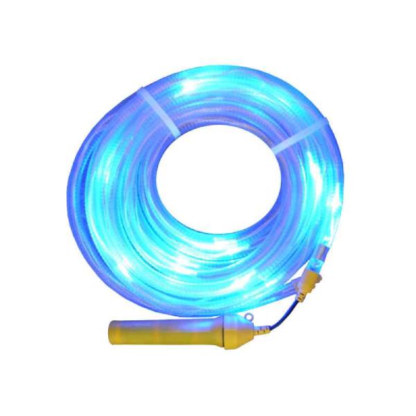 LED チューブライト乾電池用＜青＞ 直径約22mm×長さ10m 取寄品 ミズケイ 5808320