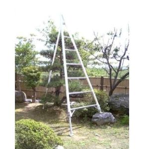 アルミ三脚 3点スライドタイプ M-3 新松葉型 11尺 L足タイプ(標準) 受注生産メーカー直送 ...