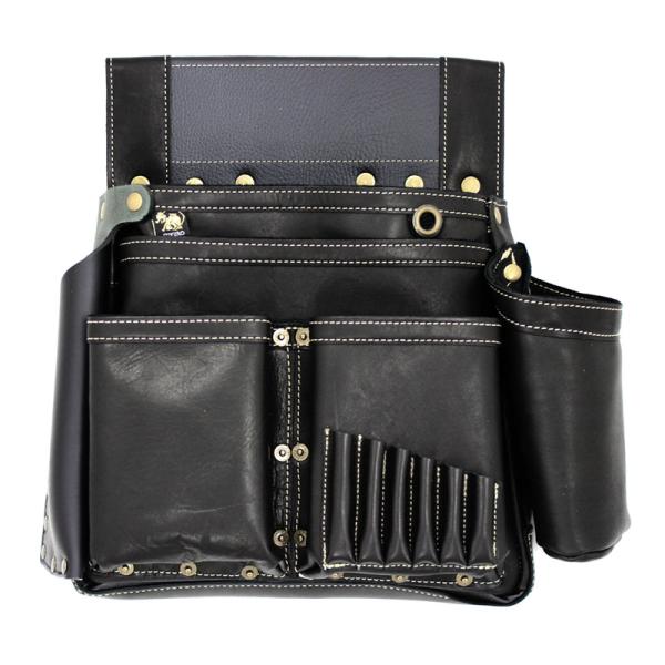 WEB限定 ふくろ倶楽部 PREMIUM 朱雀 ゴールドリベットモデル グローブ革 六型釘袋黒 ふく...