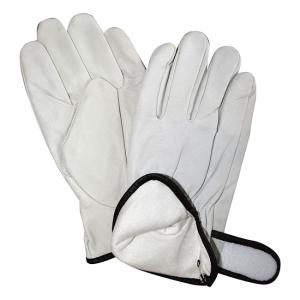 牛床革手 白 背縫い 作業手袋 革手袋 120双価格 取寄品 ユニワールド