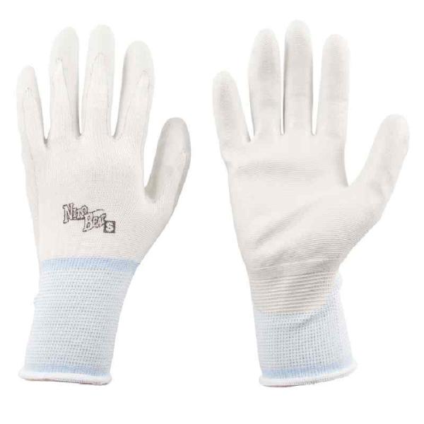 ニトリルコーティング手袋 ニトビート ホワイト(Sサイズ) 5双 取寄品 ユニワールド 3640-5...