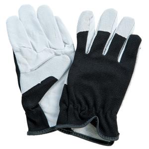 極プレミアム牛床革 背縫い 革手袋 作業手袋(Lサイズ) 5双価格