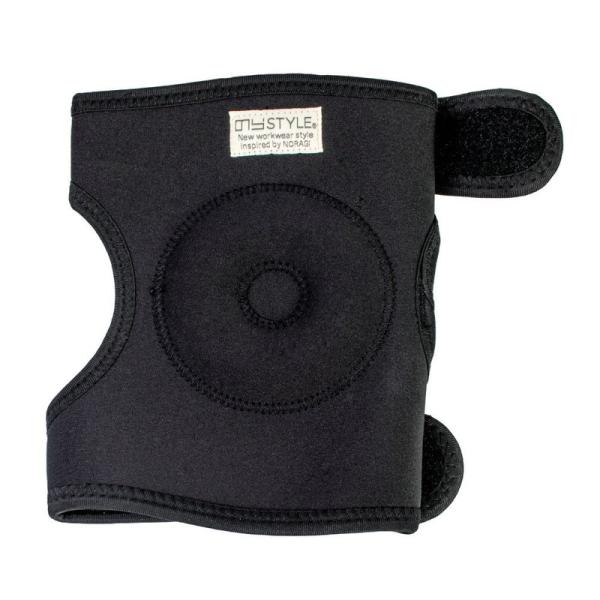 のらSTYLE 膝クッション ドーナッツ ブラック ロングベルト 取寄品 ユニワールド NS-200