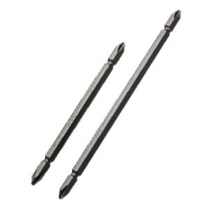 スーパードライバービットサッシ用（両頭） No.2×65mm NAC