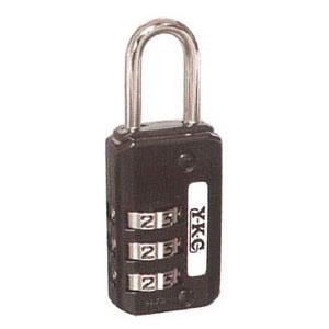 フリーダイヤル錠 22ｍｍ（ブラック） YKC #120