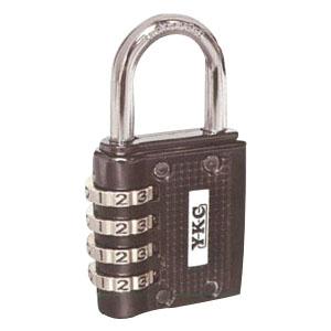 フリーダイヤル錠 40ｍｍ（ブラック） YKC #120