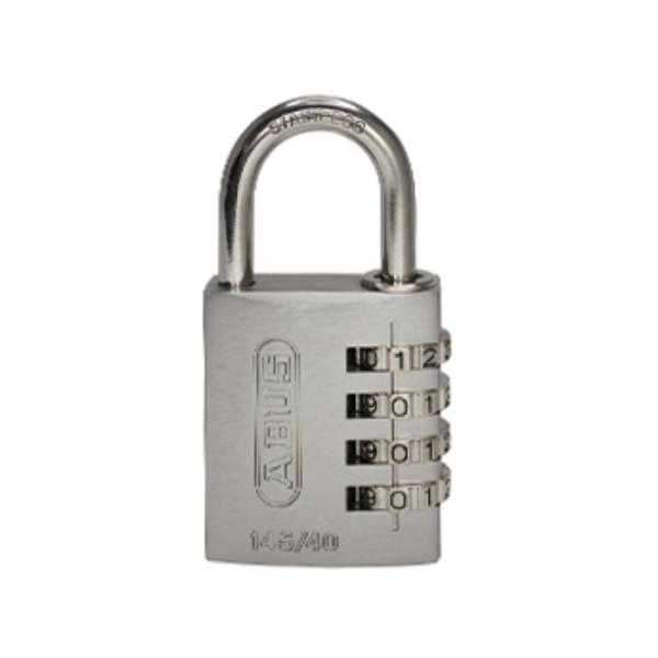 ABUS ナンバー可変式南京錠 145IBシリーズ シルバー 取寄品 日本ロックサービス  145I...