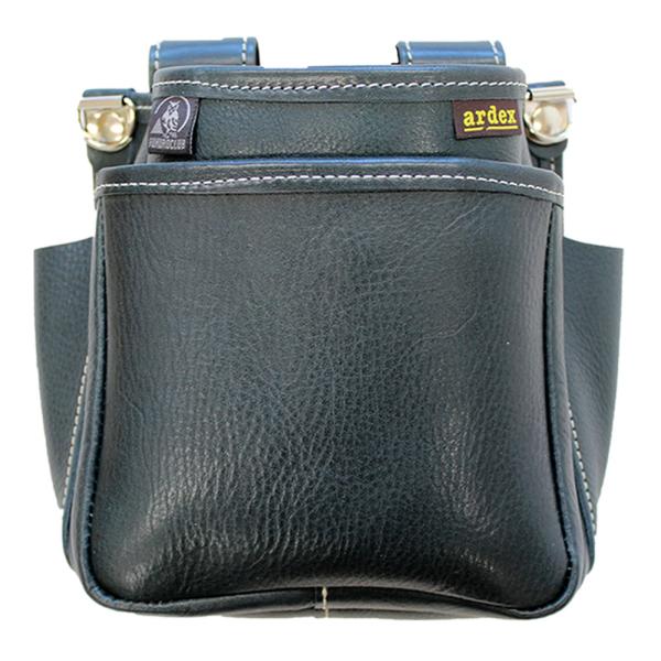 WEB限定 ふくろ倶楽部 PREMIUM ARDEXモデル オイルヌメ 腰袋大2段 ネイビー ふくろ...