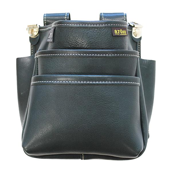 WEB限定 ふくろ倶楽部 PREMIUM ARDEXモデル オイルヌメ 腰袋大3段 ネイビー ふくろ...