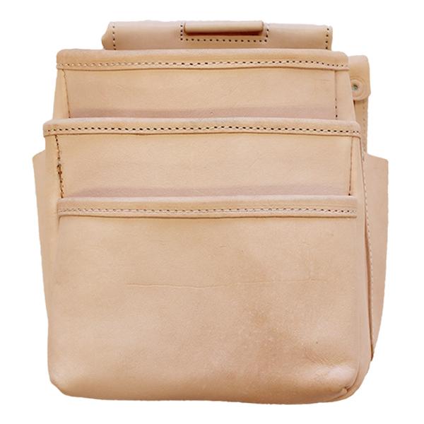 WEB限定 ふくろ倶楽部 PREMIUM ヌメ 腰袋大3段 受注生産品 ふくろ倶楽部 PND-31