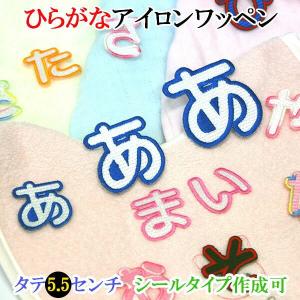 ワッペン アップリケ 名前 ひらがな/平仮名 かわいい アイロン 名前