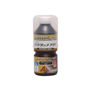和信ペイント ガードラックアクア プロ仕様の水性屋外木部用塗料 1回塗 高着色 塗替最適 チョコレート 270ml