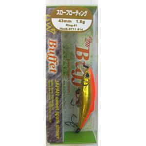 タックルハウス ミノー バフェット F 43mm 1.8g ゴールド オレンジ #03 F43 ルアー