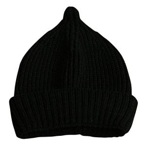 Yokeeyo ニット帽 毛糸 とんがり 親子お揃い帽 赤ちゃん キッズ 帽子 大人 男の子 女の子 男女兼用 秋冬