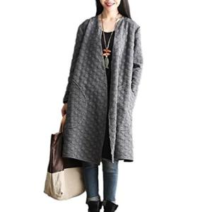 コート コーディガン フレア 大きめ 春 秋 冬 カジュアル レディース