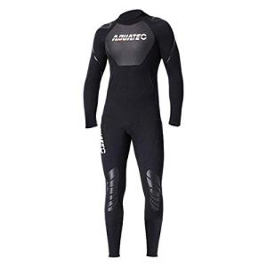 AQUATEC  3mm ウェットスーツ メンズ  ネオプレン ジャージ+シャークスキン 日本人向け サイ