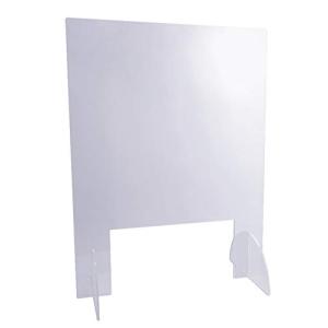 日本製 飛沫対策パーテーション アクリル 透明 W600xH800xt3mm 窓あり P