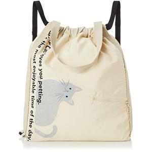 ナップサックショルダー 2wayナップサックショルダー レディース A899BE ベージュ