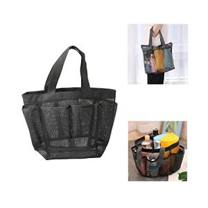 ALLMIRA プールバッグ ビーチバッグ プールバッグ 軽量 大容量 メッシュバッグ 収納袋 収納力 折り畳み可能 ビー