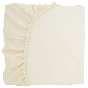 綿サテンボックスシーツ 綿100％ 高さ30cm 快適 吸湿 サテン織 (パールアイボリー ダブル)の商品画像