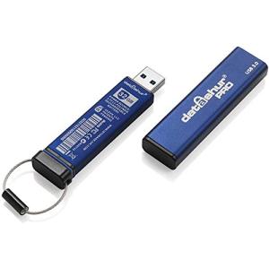 iStorage datAshur PRO セキュアフラッシュドライブ - FIPS 140-2レベル3認定 - パスワード保護 ほこりや耐水性 ポータ