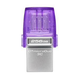 キングストンテクノロジー Kingston キングストン USBメモリ 256GB USB3.0/3.1/3.2gen1 DataTraveler microDuo 3C DTDUO3CG3/256GB