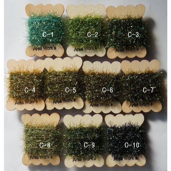 マラブー フラッシュヤーン マテリアル 006マラブーフライ、ストリーマーフライ