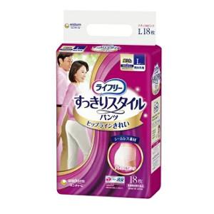 ライフリー すっきりスタイルパンツ 男女共用 ナチュラルピンク Lサイズ メーカー都合によりパッケージが変更となる場合がございます