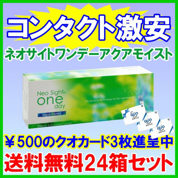 ネオサイトワンデーアクアモイスト コンタクトレンズ aire アイレ 1年分24箱セット 送料無料 ...