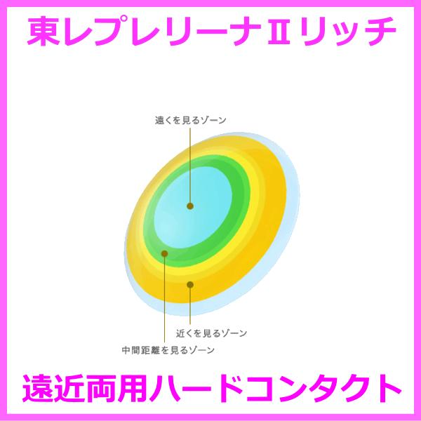 東レプレリーナIIリッチ TORAY 遠近両用ハードコンタクト 送料無料
