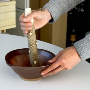 松野屋 山椒すりこぎ 23cm キッチンツール すりこぎ 山椒