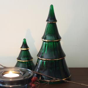 HOLMEGAARD クリスマスツリー グリーン XL ガラス 北欧 ホルムガード ツリー クリスマス 数量限定 ギフト