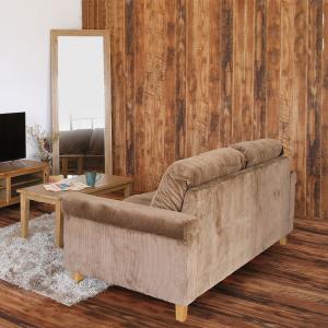 ヴィンテージ風 フローダ LP ソファ ブラウ...の詳細画像3