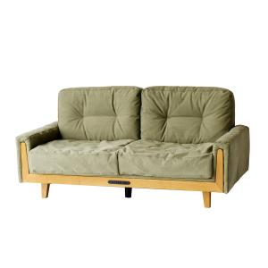 ヴィンテージ風 フローダ US ソファ カーキ カフェ FURODA US SOFA khaki / おしゃれ｜arenot