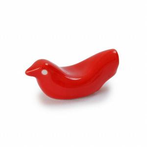 ニッポンスーベニア 鳩 箸置き 紅 NIPPON souvenir dove HASHIOKI red / おしゃれ｜arenot