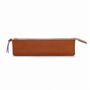 クラフトワーク プロダクツ ミネルバ ボックス ファスナーペンケース キャメル CRAFTWORK PRODUCTS MINERVA BOX FASTENER PENCASE camel / おしゃれ｜arenot