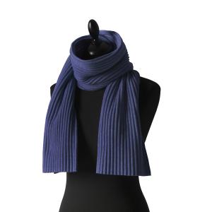 デザインハウスストックホルム プリース ショートマフラー ミッドナイトブルー Design House Stockholm Pleece SHORT SCARF midnight blue / おしゃれ｜arenot