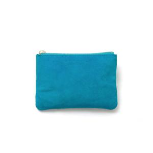 クラフトワーク プロダクツ スエード フラットポーチ S ターコイズ CRAFTWORK PRODUCTS SUEDE FLAT POUCH S turquoise / おしゃれ｜arenot