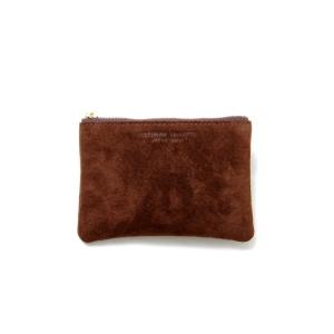 クラフトワーク プロダクツ スエード フラットポーチ S ブラウン CRAFTWORK PRODUCTS SUEDE FLAT POUCH S brown / おしゃれ｜arenot