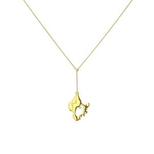 リル マリン エクステンション ネックレス ハッキガイ ゴールド Lilou MARINE EXTENSION NECKLACE spike murex gold / おしゃれ｜arenot