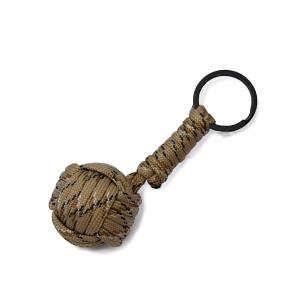 ソーメニーイヤーズ パラコード モンキーノット キーリング ベージュ/レッド so many years PARACODE MONKEY KNOT KEY RING beige/red / おしゃれ｜arenot