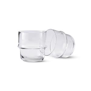 デザインハウスストックホルム ウンダ グラス クリア 2個セット Design House Stockholm Unda GLASS clear 2pcs / おしゃれ｜arenot