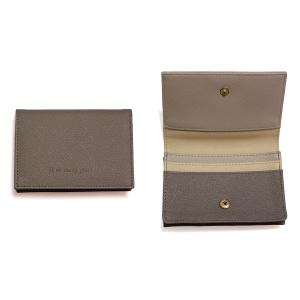 ソーメニーイヤーズ ヴィーガンレザー カードケース クレイジー グレージュ so many years VEGAN LEATHER CARD CASE crazy greige / おしゃれ｜arenot