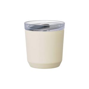 キントー トゥーゴータンブラー 240ml プラグ付 ホワイト KINTO TO GO TUMBLER 240ml PLUG white / おしゃれ｜arenot