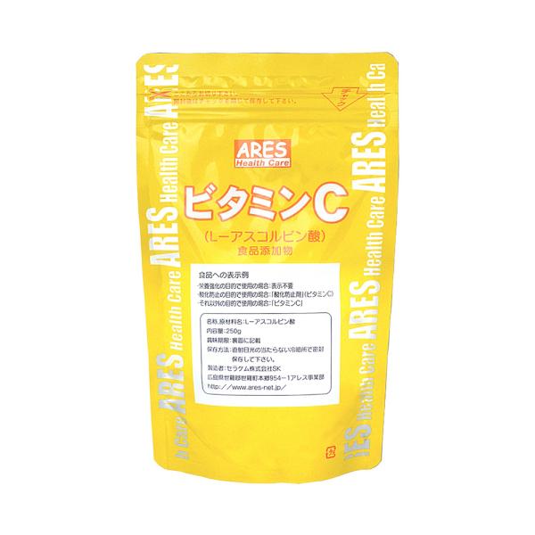 ビタミンC（L-アスコルビン酸）　250g【メール便（ゆうパケット）配送商品(代金引換・日時指定不可...