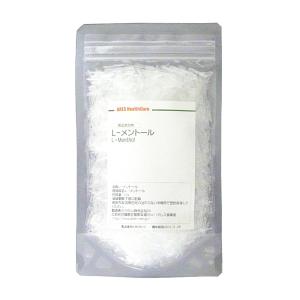 L-メントール（メントールクリスタル） 100g【メール便（ゆうパケット）配送商品(代金引換・日時指定不可)】｜ares