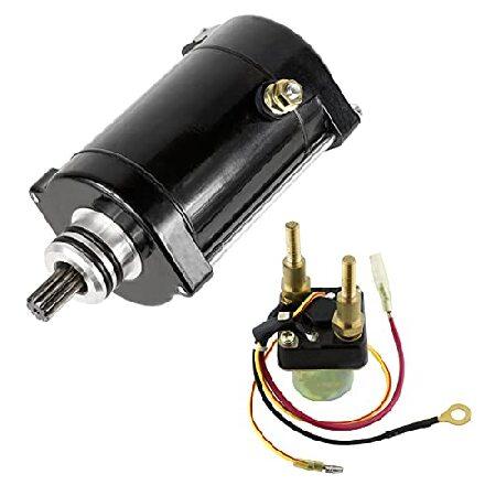 並行輸入品 Caltric スターター ＆ Relay Solenoid Compatible wi...