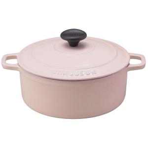 CHASSEUR サブライム ラウンドキャセロール 24cm マロングラッセ