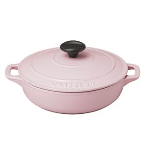 シャスール（CHASSEUR） サービングキャセロール 24cm ピンク CH392410PK｜areyakoreya